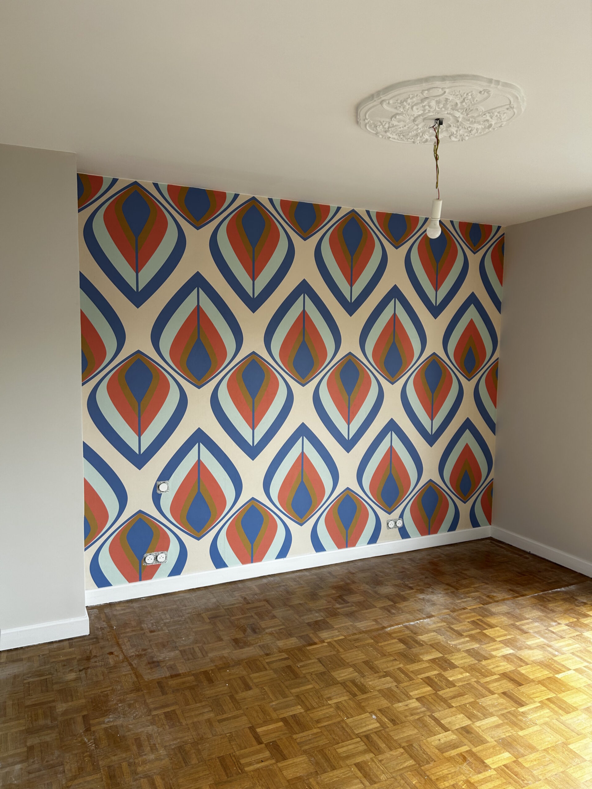 Tapisserie murale - Peinture d&eacute;corative MM Art et Design